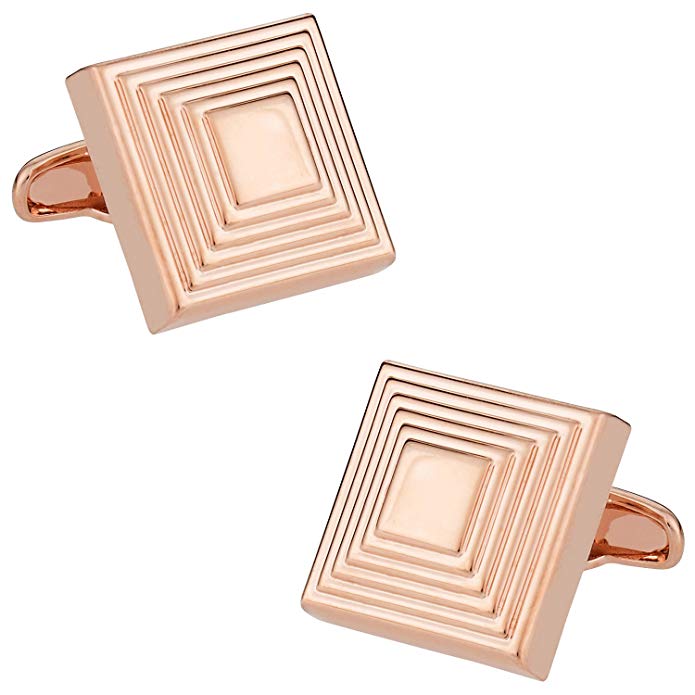 Rudolph Alexander Cuff-Daddy The Steps in Rose Gold with Presentation Box